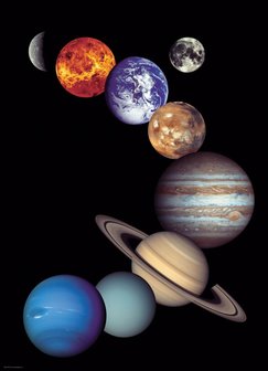 NASA: The Solar System - Puzzel (1000)