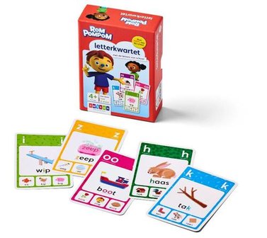 Rompompom Letterkwartet