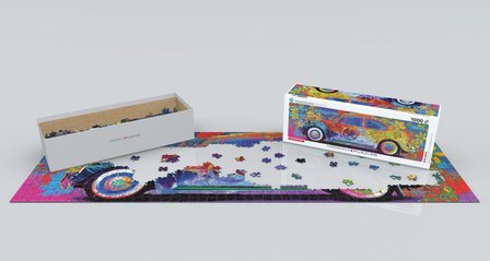 Beetle Splash - Panorama Puzzel (1000)