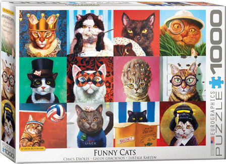 Funny Cats - Puzzel (1000)