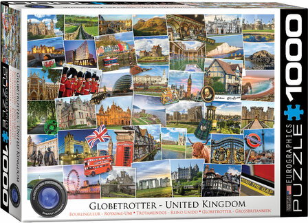 Globetrotter, United Kingdom - Puzzel (1000)