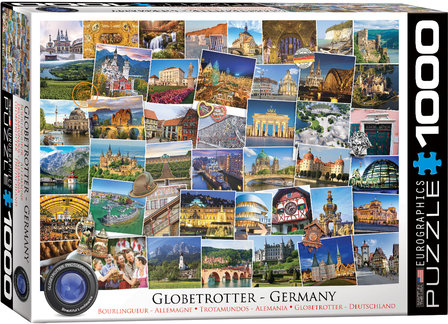 Globetrotter, Germany - Puzzel (1000)