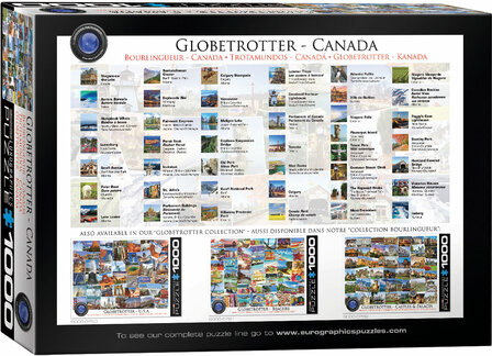 Globetrotter, Canada - Puzzel (1000)