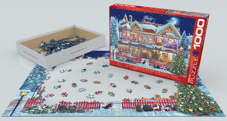 Getting Ready for Christmas - Puzzel (1000)