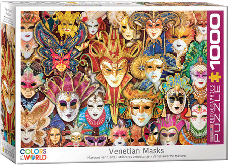 Venetian Masks - Puzzel (1000)