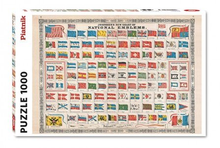 National Emblems - Puzzel (1000)