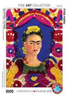 Self Portret: The Frame, Frida Kahlo - Puzzel (1000)