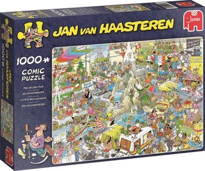 De Vakantiebeurs - Jan van Haasteren Puzzel (1000)
