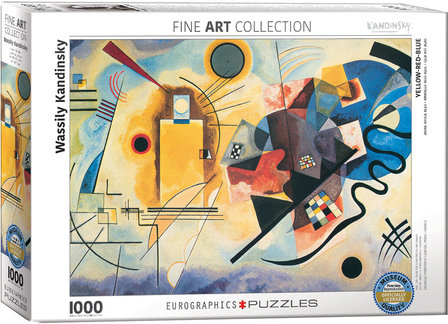 Yellow-Red-Blue, Wassily Kandinsky - Puzzel (1000)