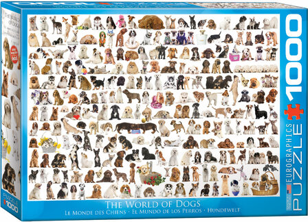 The World of Dogs - Puzzel (1000)