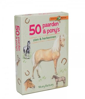 50 paarden &amp; pony&#039;s: zien &amp; herkennen