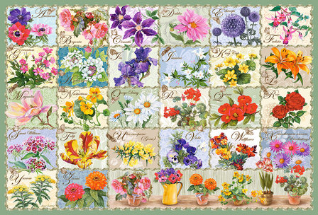 Vintage Floral - Puzzel (1000)