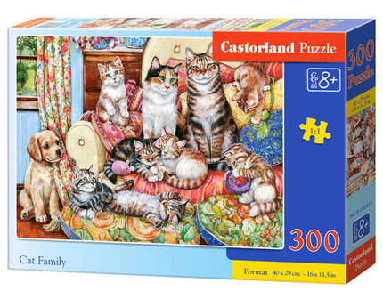 Cat Family - Puzzle (300)