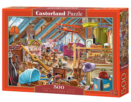 The Cluttered Attic - Puzzel (500)