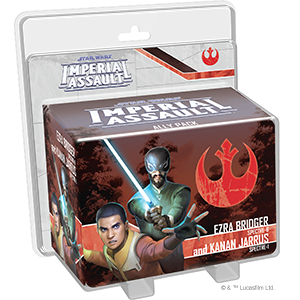 Star Wars Imperial Assault: Ezra Bridger &amp; Kanan Jarrus Ally Pack