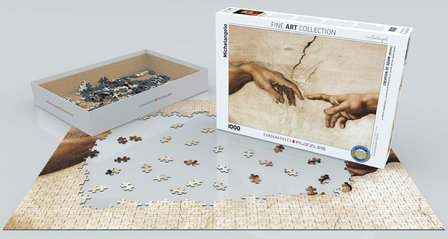 Creation of Adam, Michelangelo - Puzzel (1000)