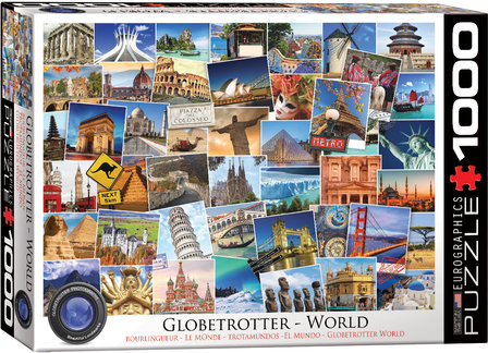 Globetrotter, World - Puzzel (1000)