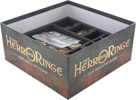 The Lord of the Rings - Journeys in Middle-Earth: Foam Tray Set (Feldherr)