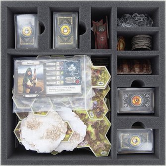 The Lord of the Rings - Journeys in Middle-Earth: Foam Tray Set (Feldherr)