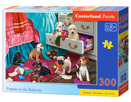 Puppies in the Bedroom - Puzzel (300)