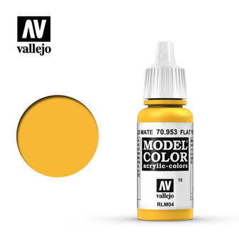 Model Color: Flat Yellow (Vallejo)