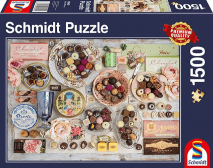 Nostalgische chocolade - Puzzel (1500)