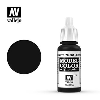 Model Color: Glossy Black (Vallejo)