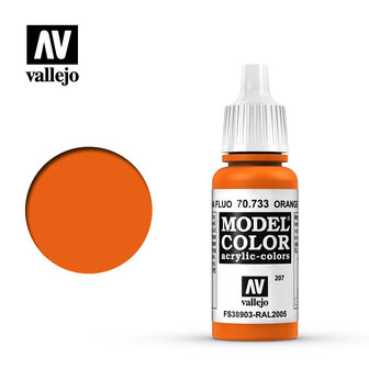 Model Color: Fluorescent Orange (Vallejo)