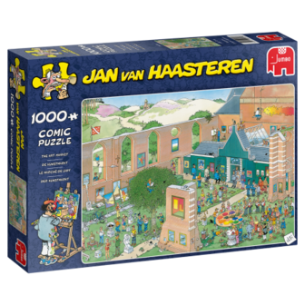 De Kunstmarkt - Jan van Haasteren Puzzel (1000)