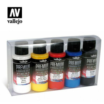Premium Airbrush Color: Opaque Basics (Vallejo)