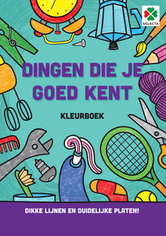 Dingen die je goed kent Kleurboek
