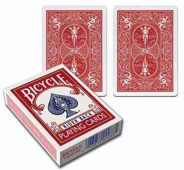 Magic Cards Red/Red (Bicycle)