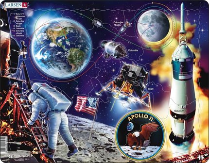 Puzzel LARSEN: Reis naar de Maan (50)