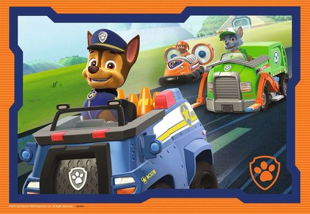 Paw Patrol in Actie - Puzzel (2x12)