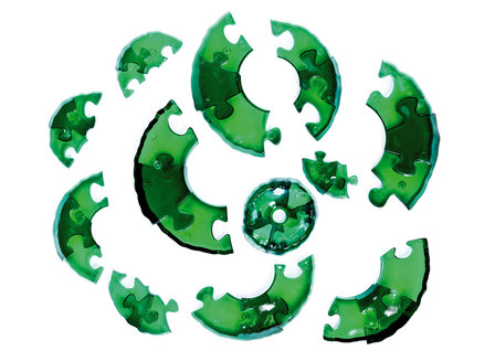 Volcano - Crystal 3D Puzzel (40)