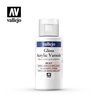 Gloss Acrylic Varnish (Vallejo) - 60 ml
