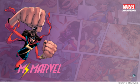 Marvel: Champions - Ms. Marvel Game Mat