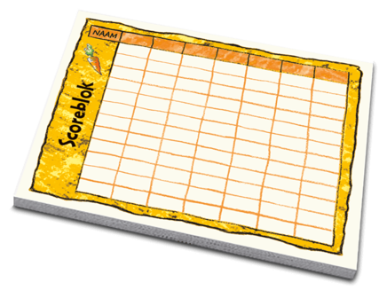 Konijnen Hokken: Scoreblokken