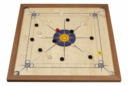 Carrom Standard (Blue/Yellow)