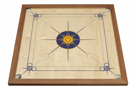 Carrom Standard (Blue/Yellow)