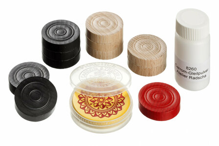 Carrom Standard (Black/Red)