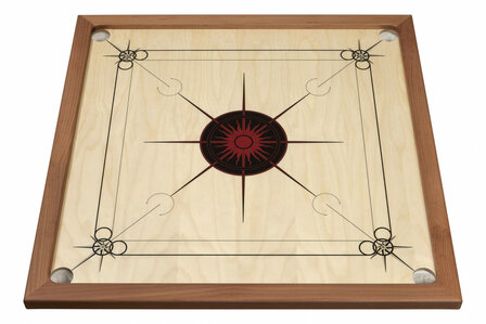Carrom Standard (Black/Red)