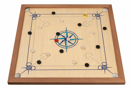 Carrom Standard (Dark Blue/Light Blue)