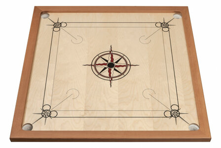 Carrom Standard (Black/Red)