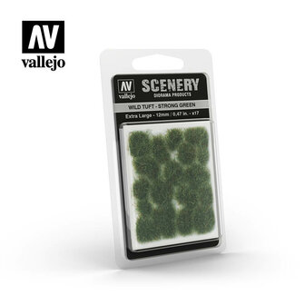 Vallejo Scenery: Wild Tuft XL (Strong Green)