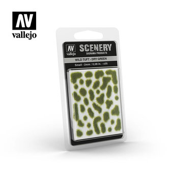 Vallejo Scenery: Wild Tuft S (Dry Green)
