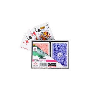 Speelkaarten (Geplastificeerd, 2 decks)