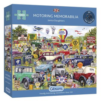Motoring Memorabilia - Puzzel (1000)