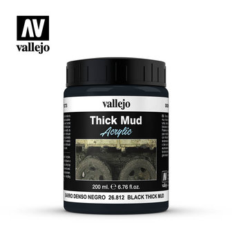 Thick Mud: Black Thick Mud (Vallejo)