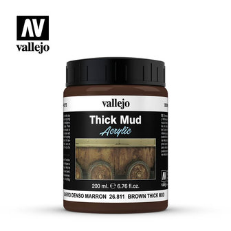 Thick Mud: Brown Thick Mud (Vallejo)